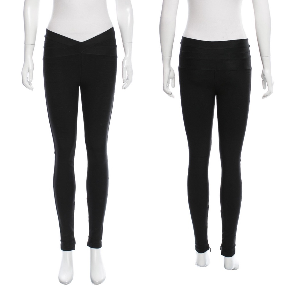 Herve Leger Bandage Pants Leggings Black XS